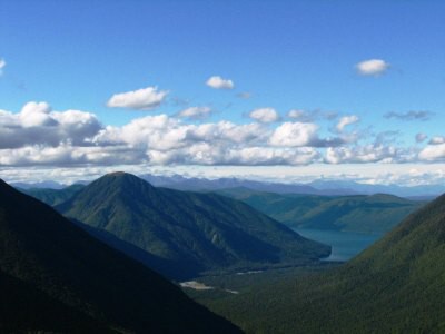 Track okolo Lake Rotoroa