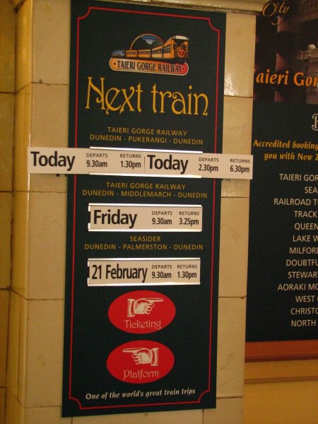 Dunedine Railway Station